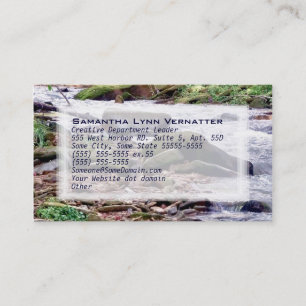 Up A Creek Business Card