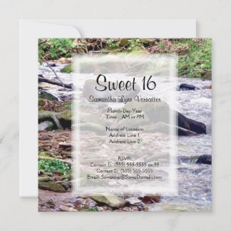 Up A Creek Invitation