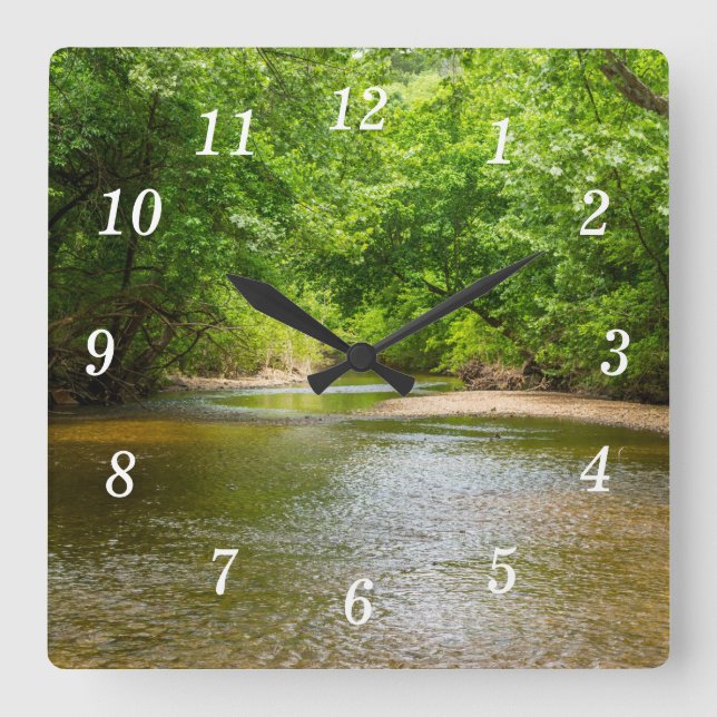 Up A Creek Wall Clock (Front)