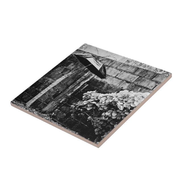 up against the rain tile (Side)