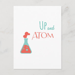 Up and Atom Postcard