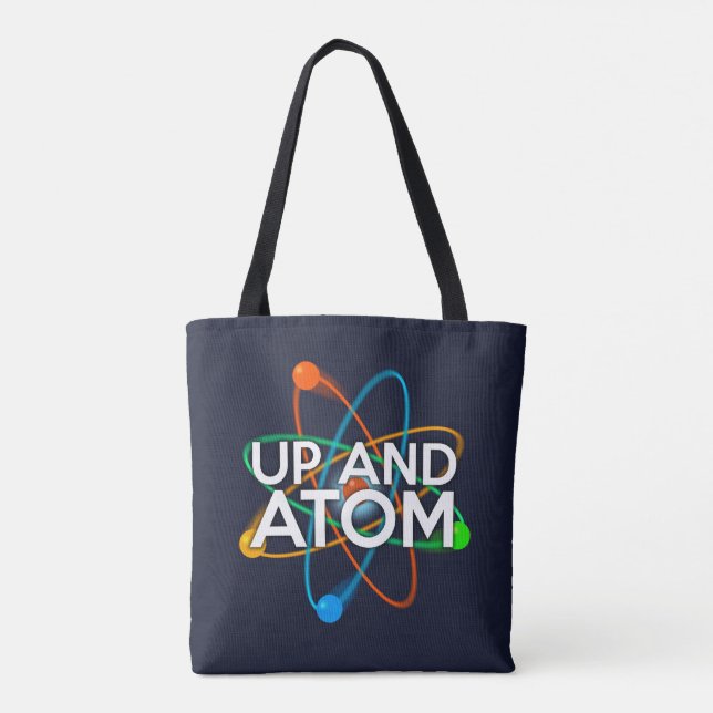 UP AND ATOM TOTE BAG (Back)