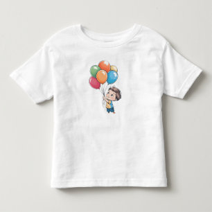 "Up and Away: Joyful Balloon Adventure Tee" Toddler T-Shirt