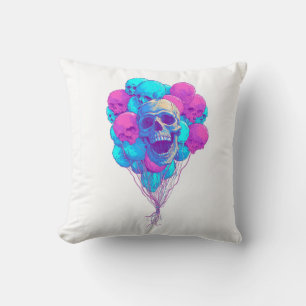 Up and Bone � Funny Floating Skull Cushion
