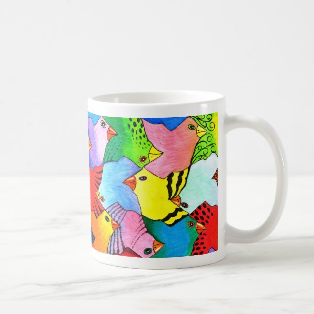 Up and Down Birds Mug (Right)