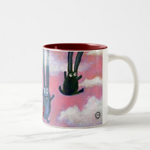 Up and Down Two-Tone Coffee Mug