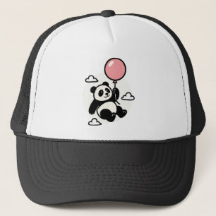 Up & Away Panda – Vin Zzep Art - T-Shirt Trucker Hat