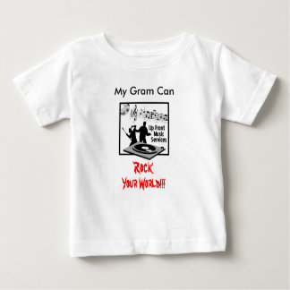Up-Front-Music-Services-Log-300, My Gram Can , ... Baby T-Shirt