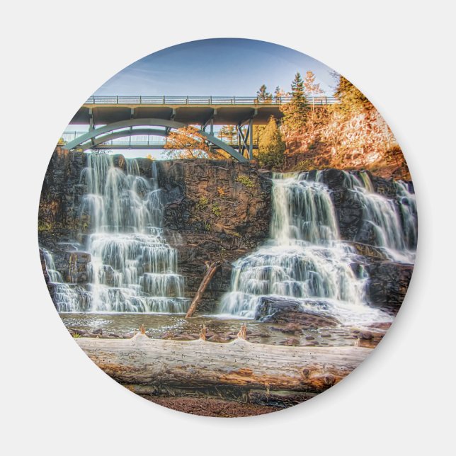 Up Gooseberry Falls Magnet (Front)