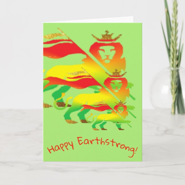 Up! Happy Earthstrong Thank You Card (Front)