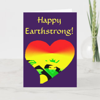 Up! Happy Earthstrong Thank You Card