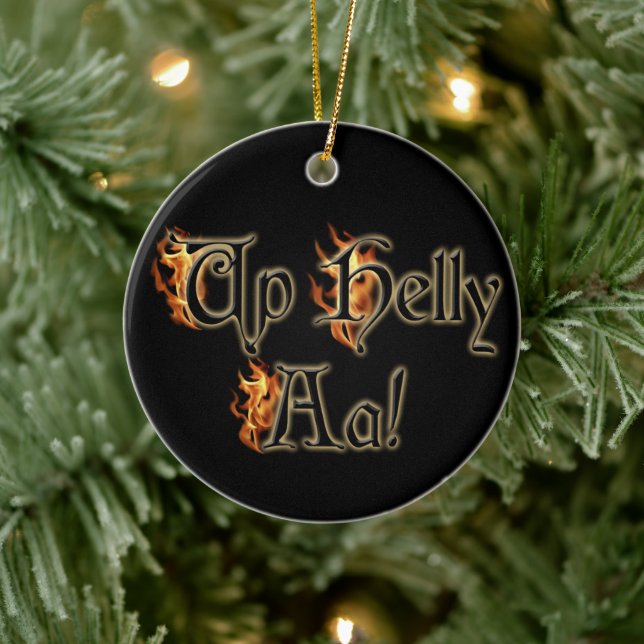 Up Helly Aa! Ceramic Ornament (Tree)