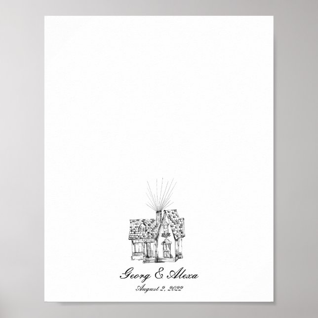 Up House Dreams Guest Book (Front)