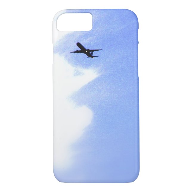 Up in the Blue Sky l In-Flight Aeroplane Case-Mate iPhone Case (Back)