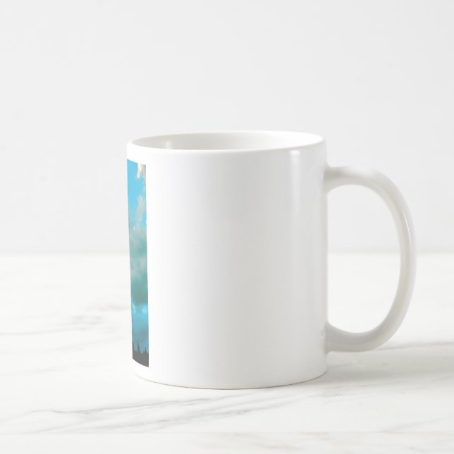 Up In The Clouds Coffee Mug (Right)