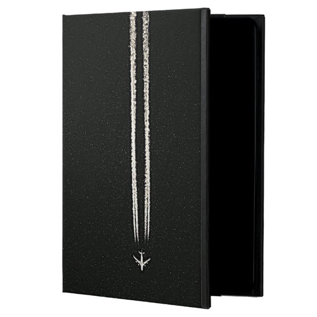 Up in the Sky/High Altitude Aeroplane Contrail Case For iPad Air (Front)