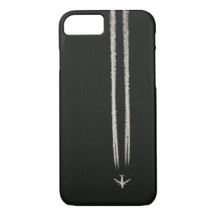 Up in the Sky/High Altitude Aeroplane Contrail iPhone 8/7 Case