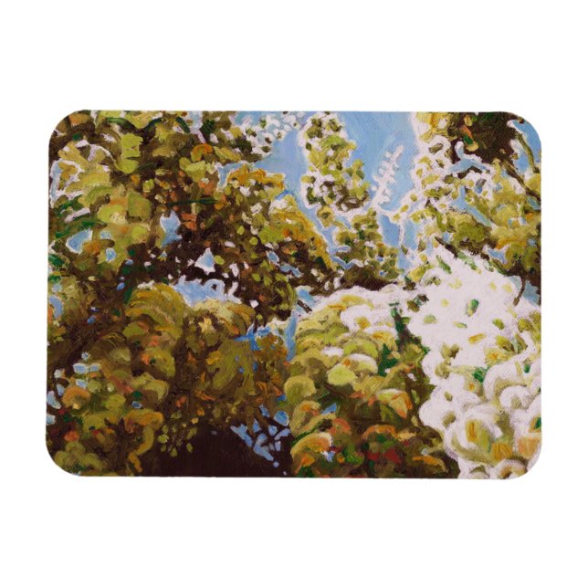 Up into wisteria 2011 magnet (Horizontal)