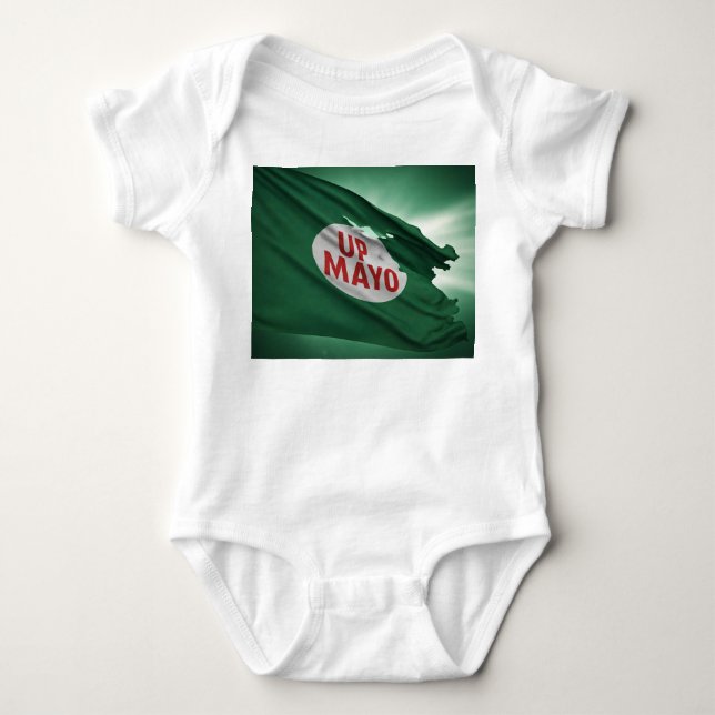 Up Mayo themed Baby Bodysuit (Front)
