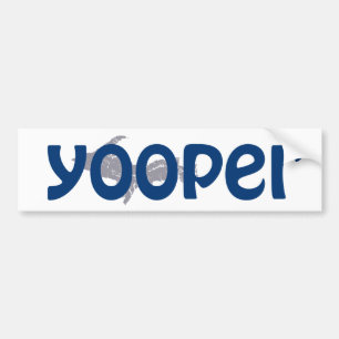 UP Michigan Yooper Bumper Sticker