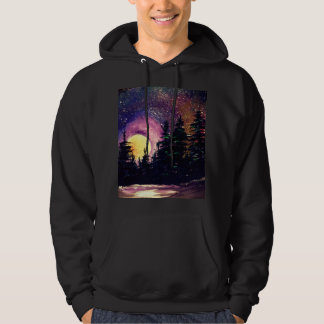 UP North Hoodie, Original Painting by pamela Kivi Hoodie