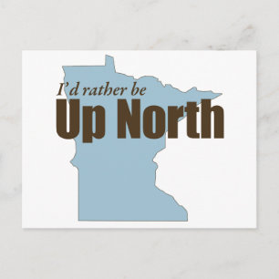 Up North - Minnesota Postcard