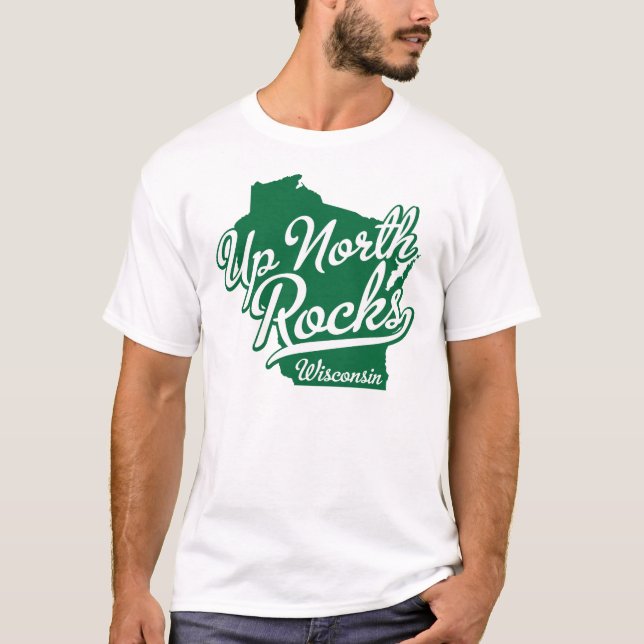 Up North Rocks T-Shirt (Front)