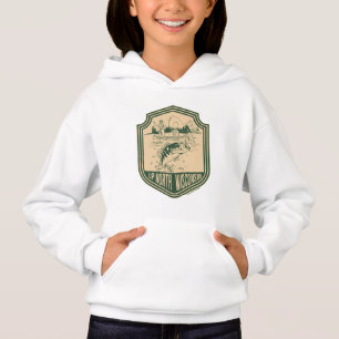 Up North Wisconsin Fishing Badge