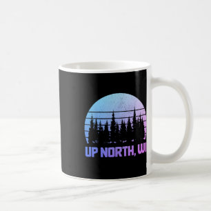 Up North Wisconsin Nature Hiking Camping Pride Vin Coffee Mug