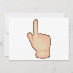 Up Pointing Backhand Index - Emoji
