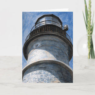 Up Portland Head Light Thank You Card