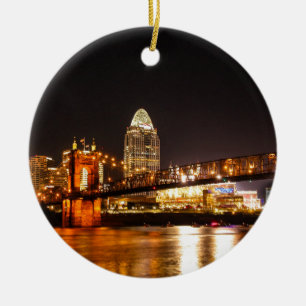 Up River Ceramic Tree Decoration