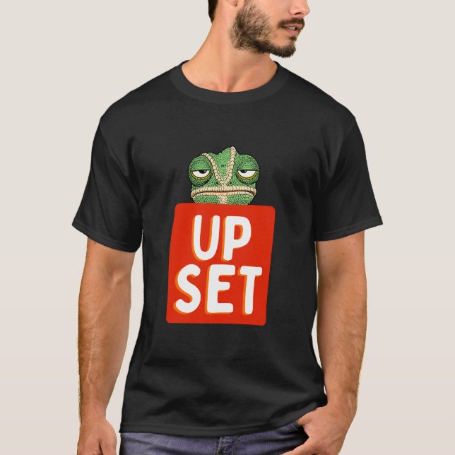 Up Set Chameleon T-Shirt (Front)
