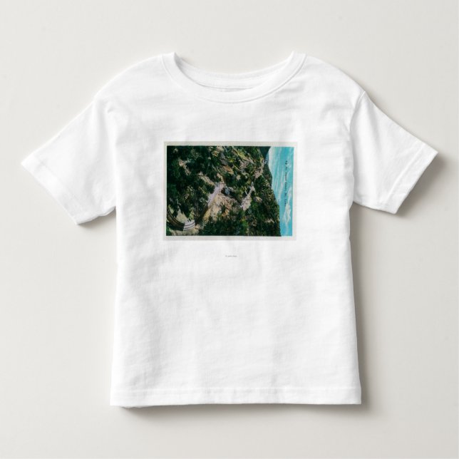 Up the Alpine Grade, Mt. LoweMt. Lowe, CA Toddler T-Shirt (Front)