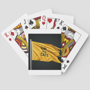 Up the Cats Poker playing cards
