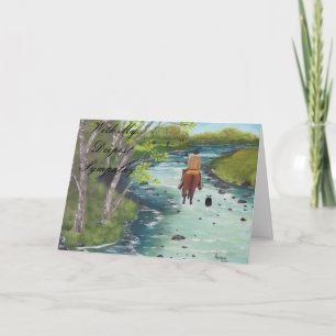 Up the Creek ~ Australian Shepherd & Cowboy gifts Card