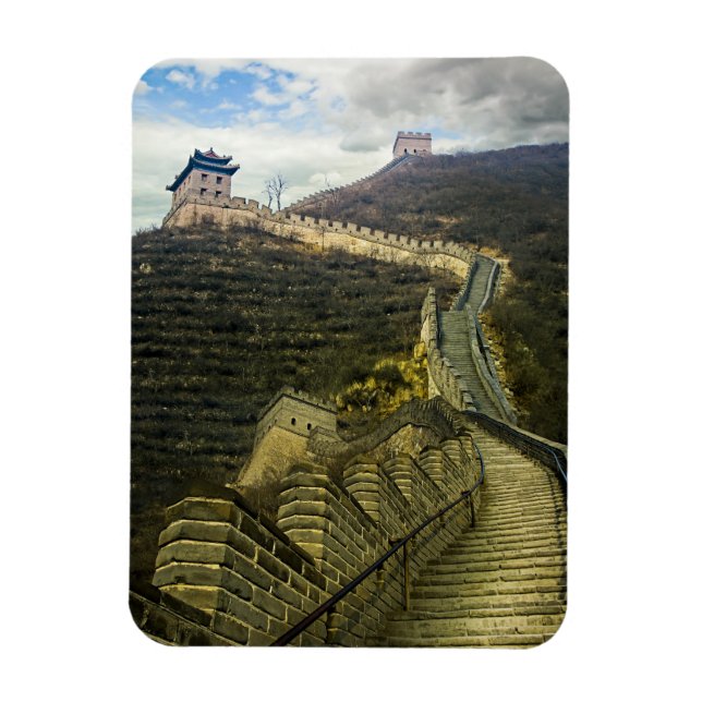 Up the Great Wall Magnet (Vertical)