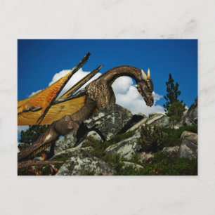 Up the Hill Postcard
