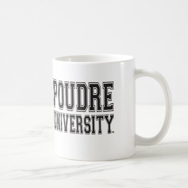 Up the Poudre - Poudre Univesity Mugs (Right)