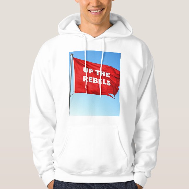 Up the Rebels themed Hoodie (Front)