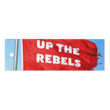 Up the Rebels themed ruler