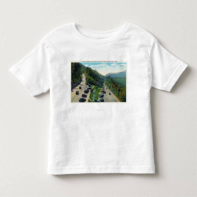 Up the Trail from the Hair Pin Turn, Parked Toddler T-Shirt (Front)