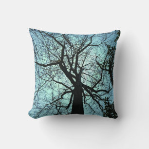 Up the Tree Abstract Cushion
