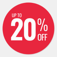 Up to 20% OFF (Twenty) Sale Small Business Retail