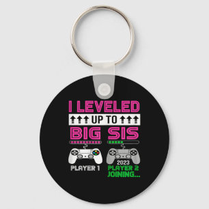 Up To Big Sister Est 2023 Promoted To Big Sis 2023 Key Ring