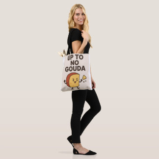 Up to No Gouda Shopping Bag Tote