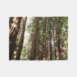 Up to Redwoods II at Muir Woods National Monument Fleece Blanket