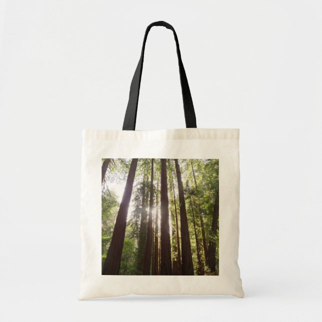Up to Redwoods in the Morning Tote Bag (Front)
