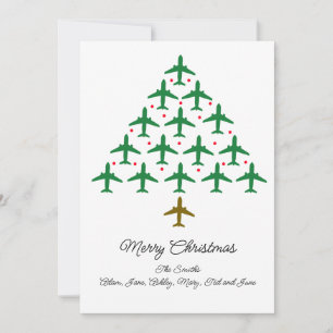 Up Up and Away Christmas Card