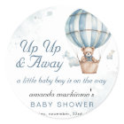 Up Up and Away! Teddy Bear Balloon Baby Shower 